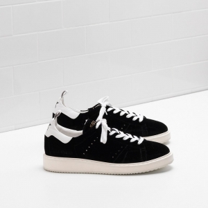 Golden Goose Starter Sneakers Upper In Velvet Black Men