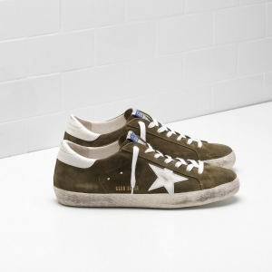 Golden Goose Super Star Sneakers Coffee Men